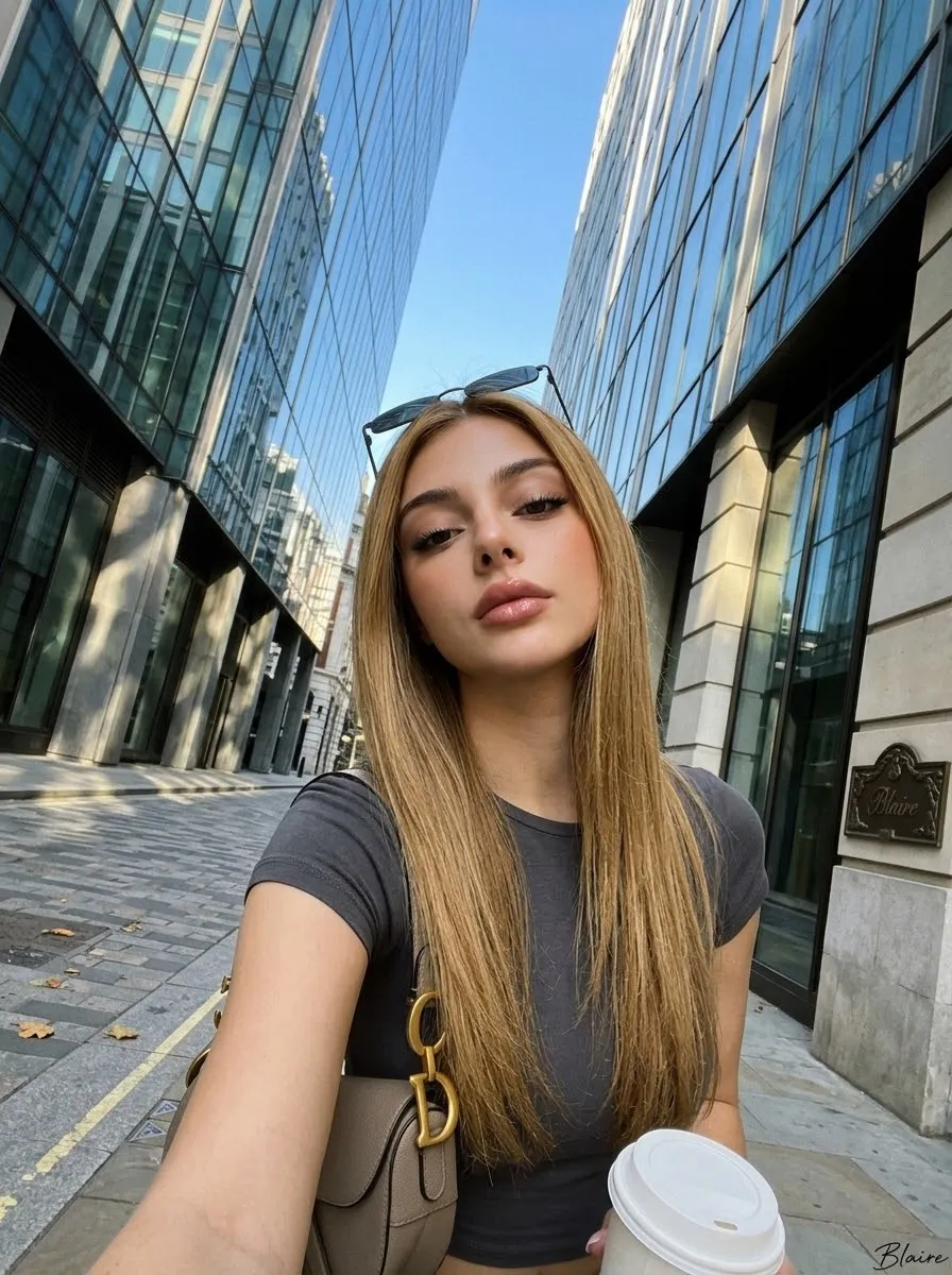 Urban Coffee-Run Selfie output 14