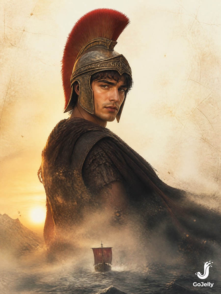 The Odyssey — Ancient Epic Poster output 5