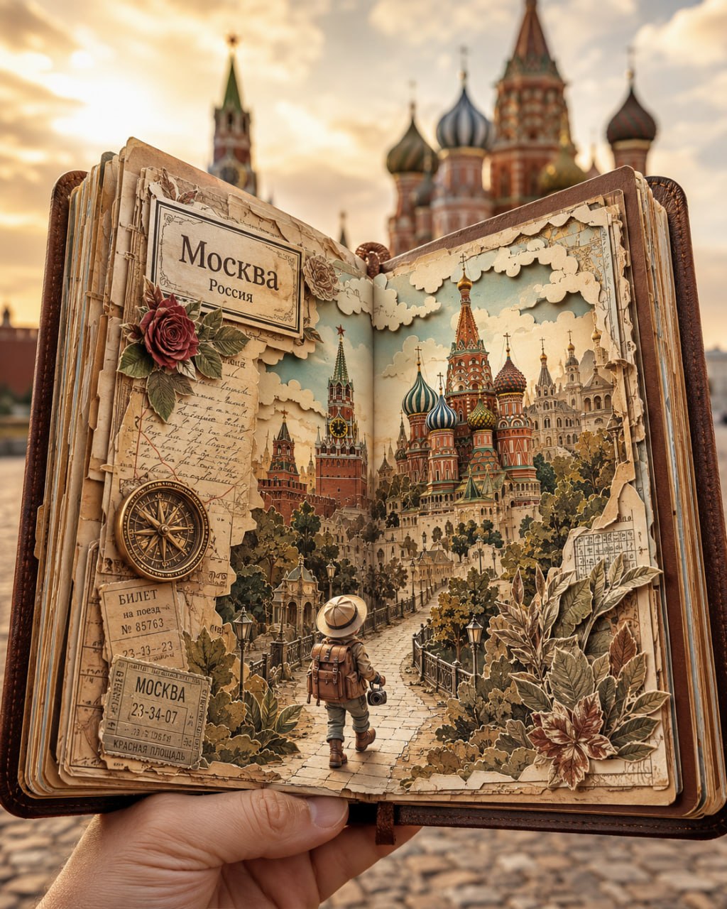 Vintage Magazine Travel Diorama output 2