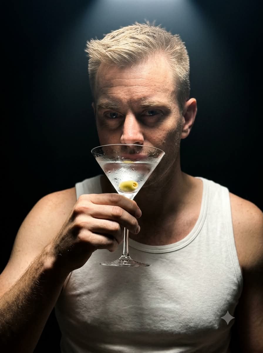 Moody Martini Fashion Portrait output 4
