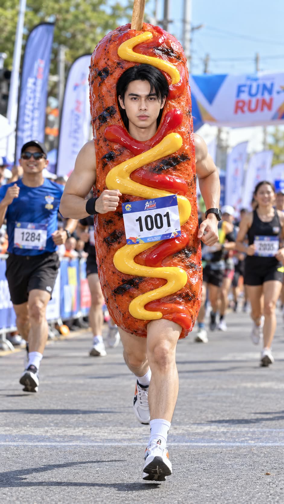 The Wrong Outfit for a Fun Run output 2