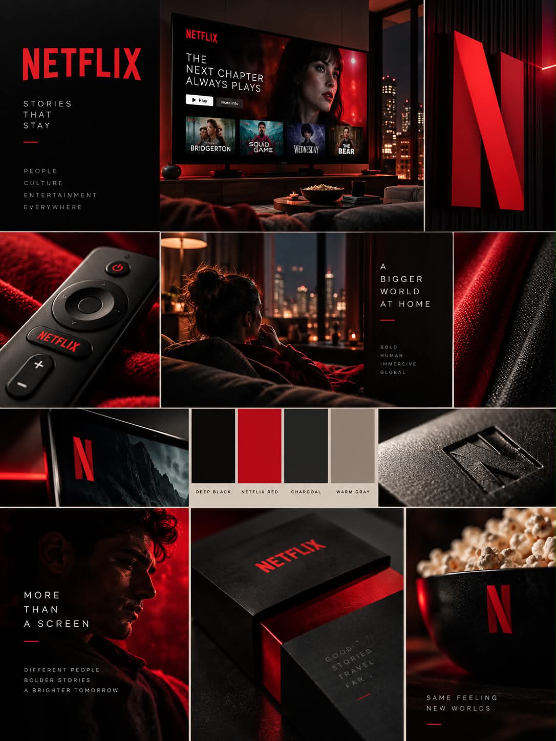 Premium Brand Campaign Moodboard