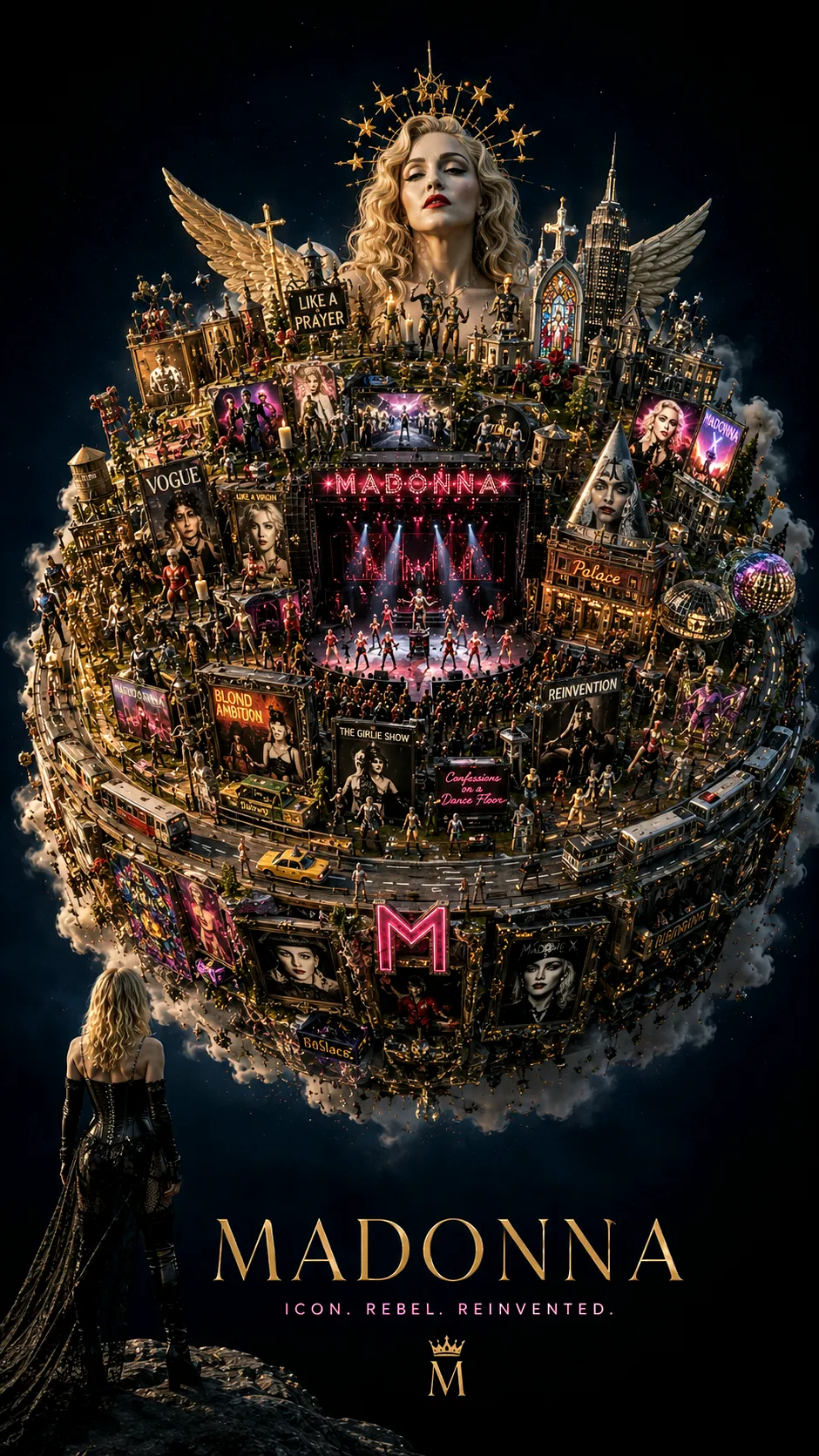 Spherical Miniature World Diorama output 4
