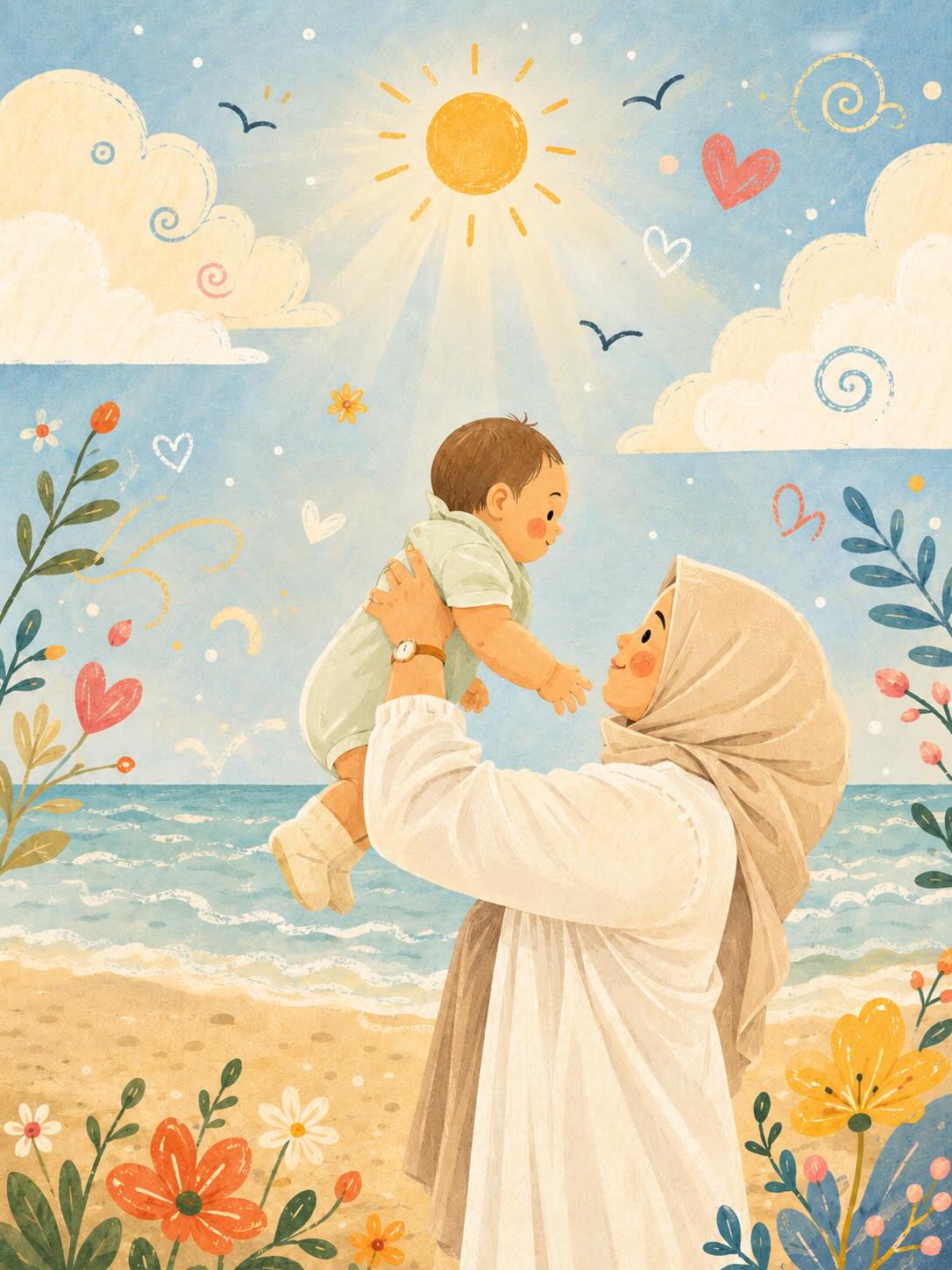 Whimsical Folk Flat Illustration output 3