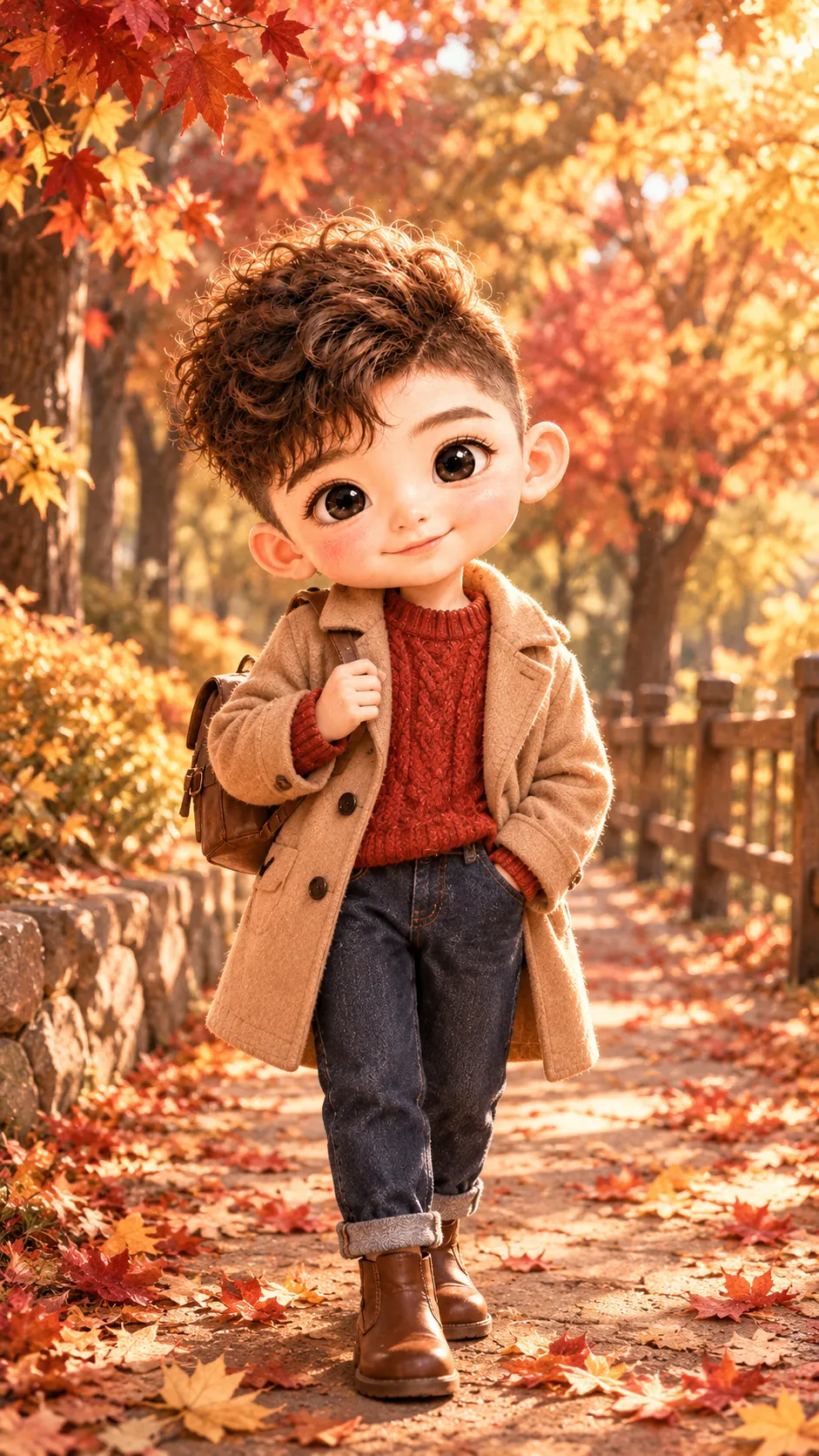 Full-Body Autumn Fashion Editorial from a Reference Photo output 4