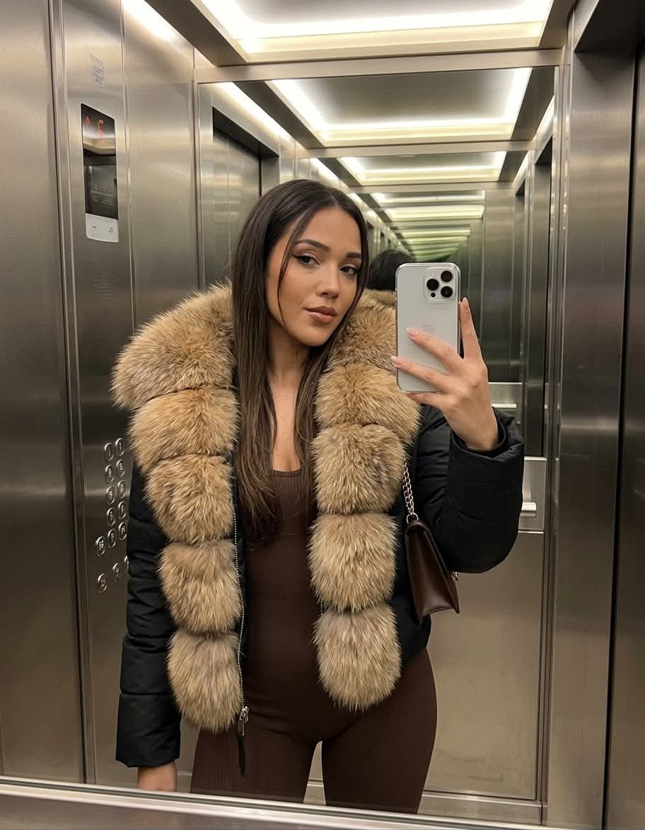 Hyperrealistic Elevator Mirror Selfie