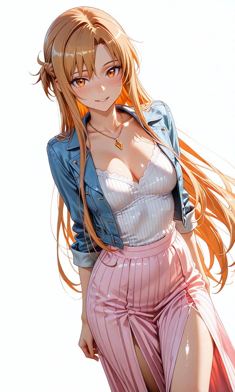 Depict Asuna Yuuki from Sword Art Online