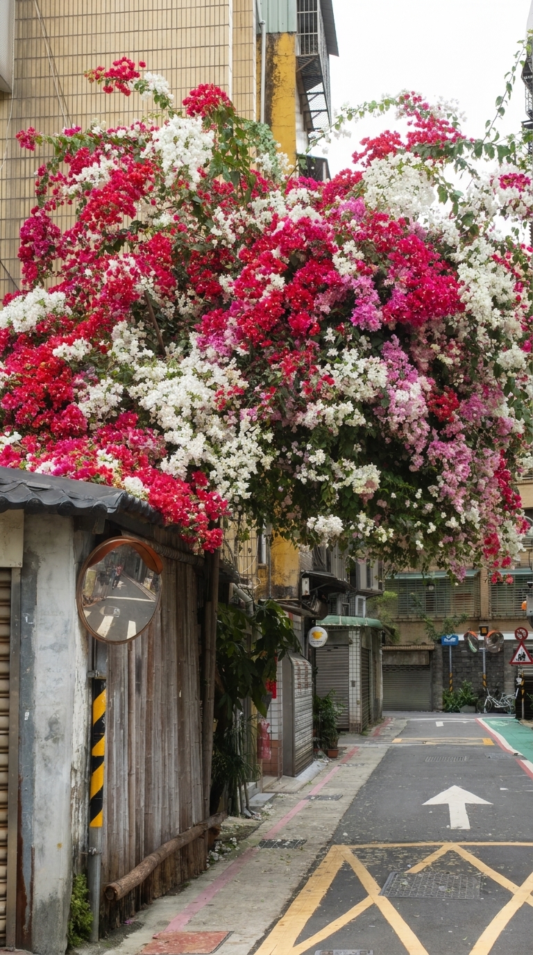 Bougainvillea Growth Time-Lapse