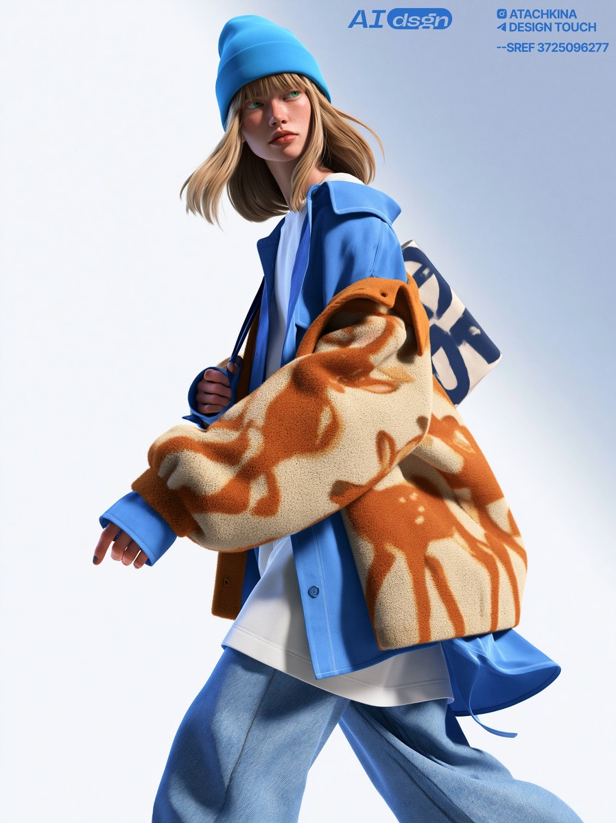 Midjourney 3D Style Reference output 8