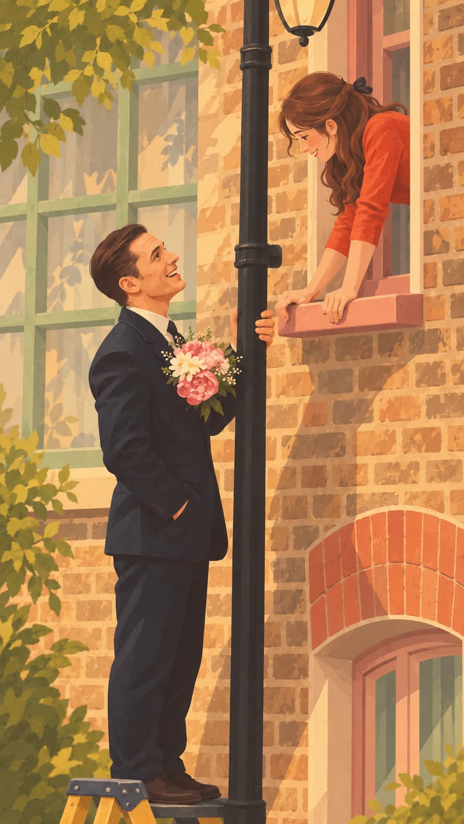 Transform an Image into a Nostalgic Storybook Illustration output 8