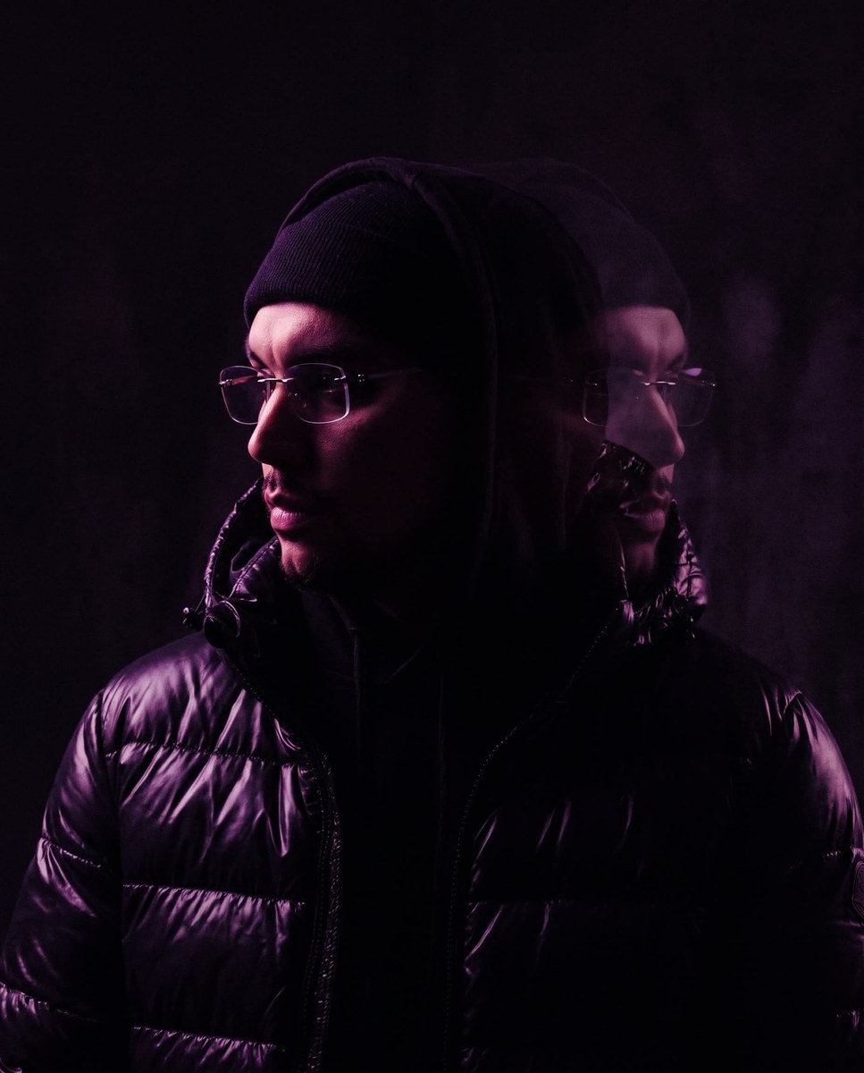 Double-Exposure Cinematic Portrait output 1