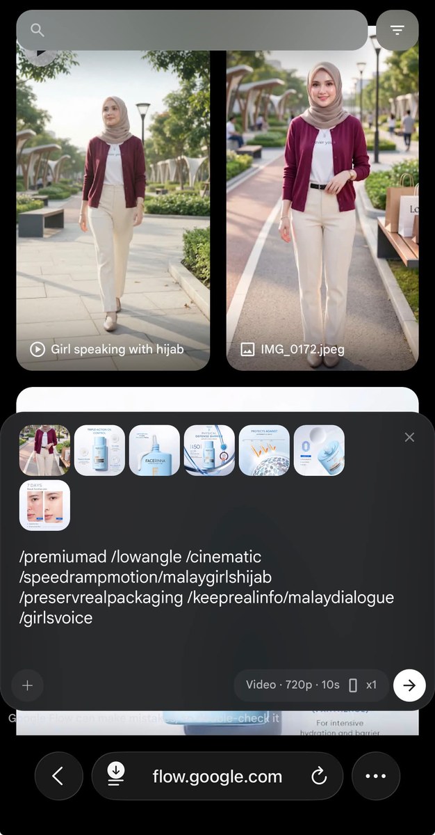 Cinematic Malay Hijab Product Affiliate Video