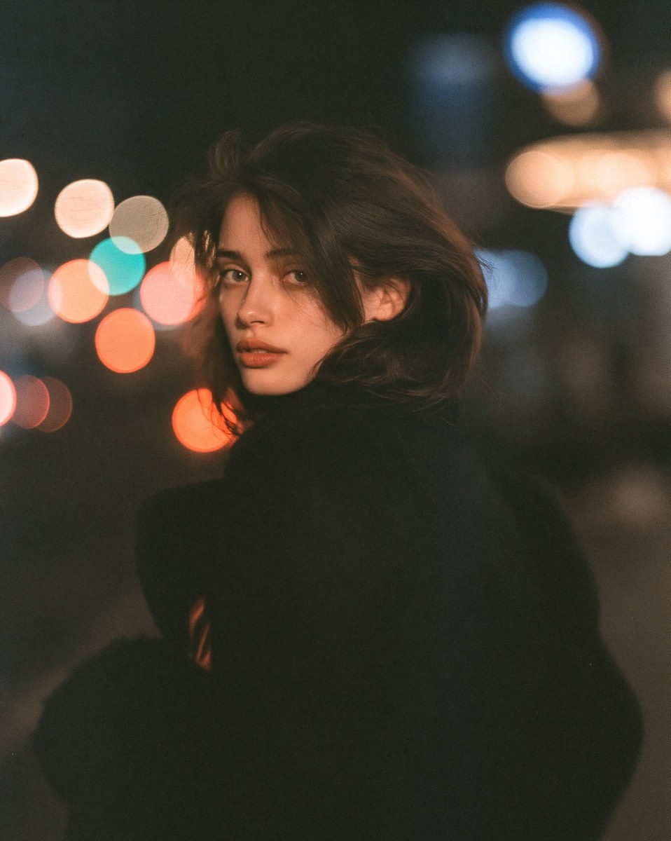 City Night Fashion Portrait output 4