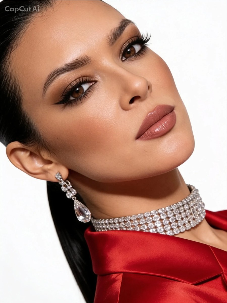 Luxury High-Fashion Beauty Portrait output 2