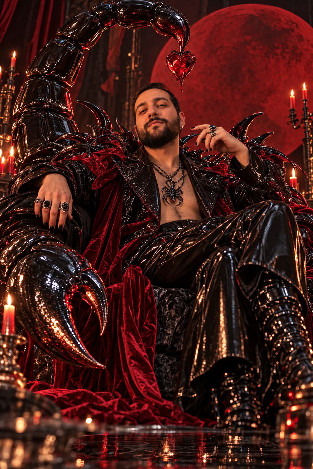 Scorpio High-Fashion Editorial from a Reference Photo output 1