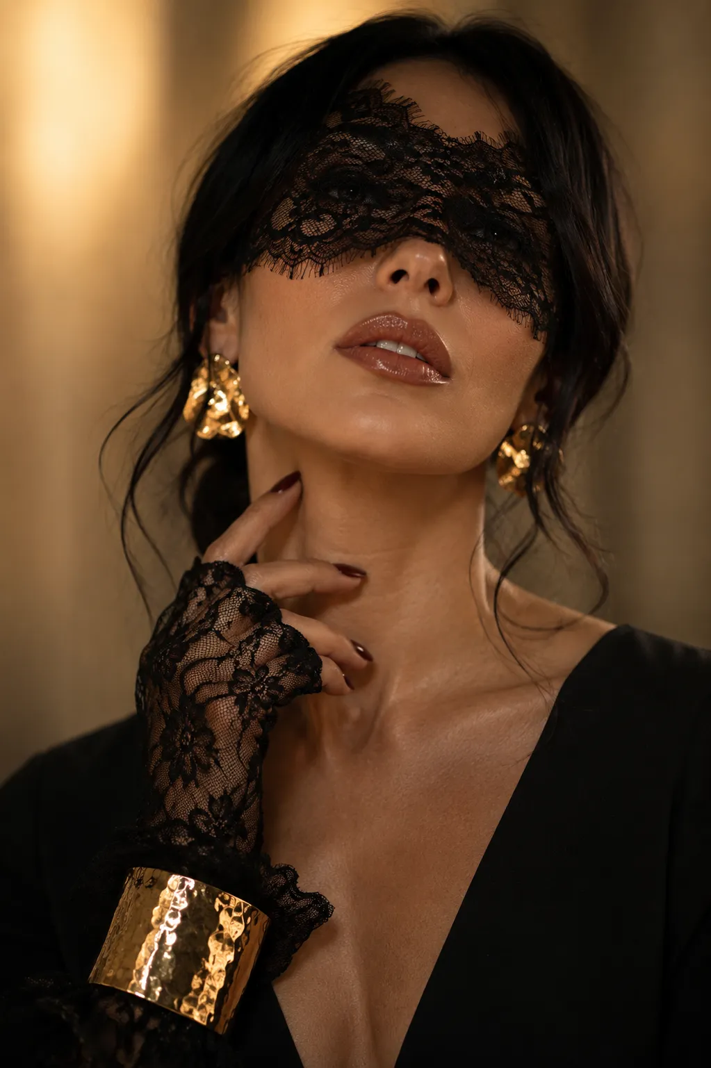 Luxury Beauty Editorial Portrait