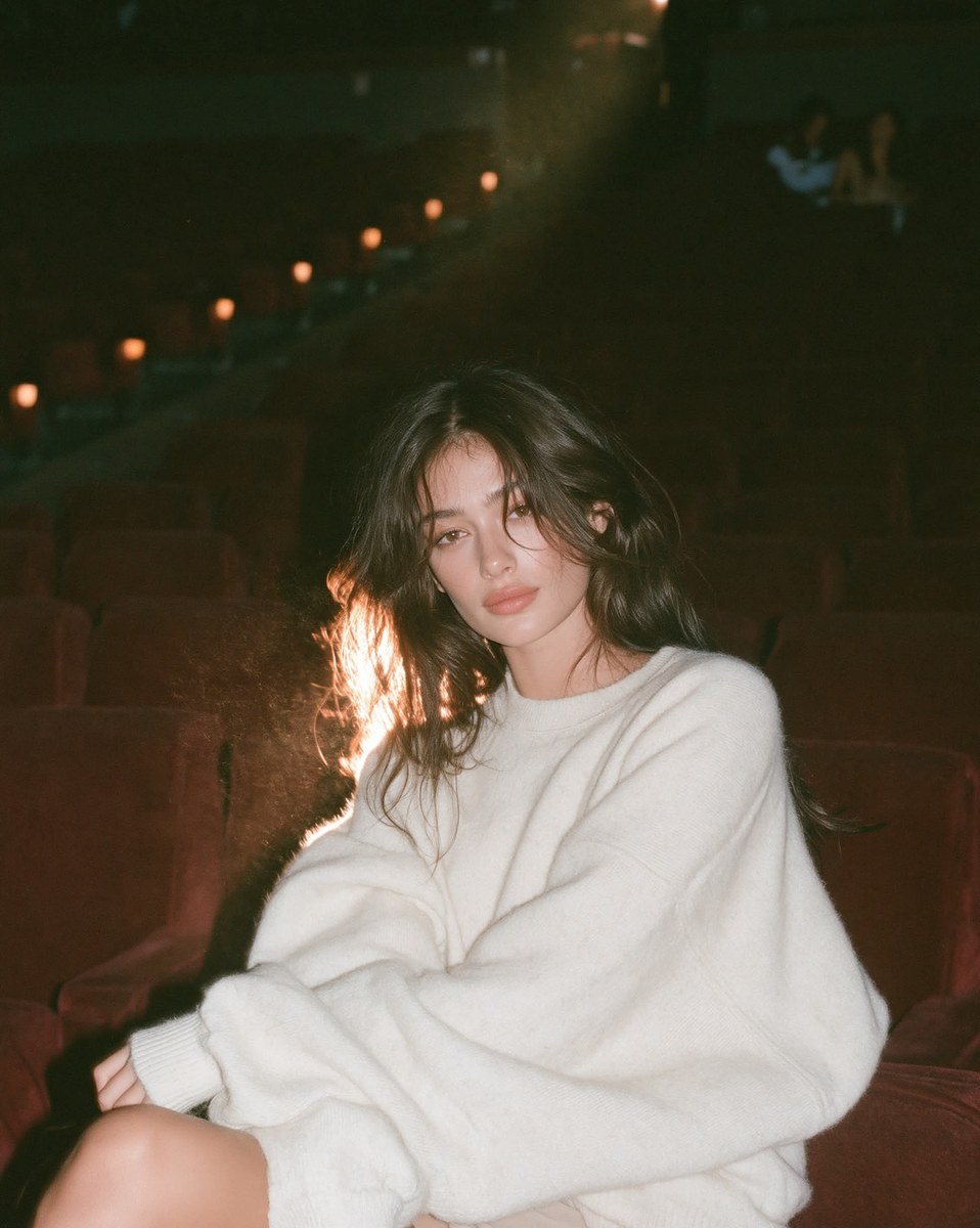 Old Cinema Golden-Hour Portrait output 5