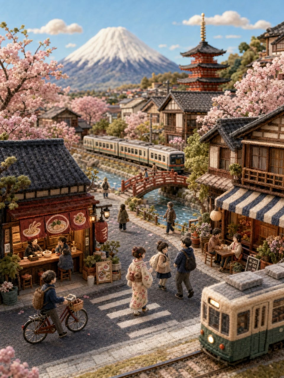 Creating a cute diorama of the country output 3