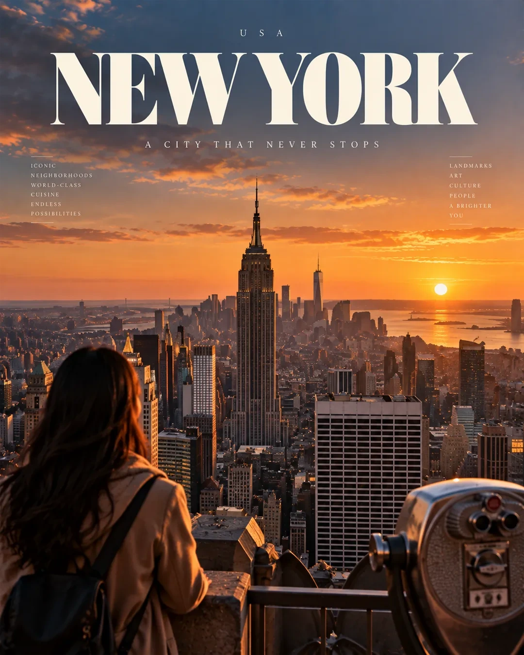 Premium Travel Poster Generator output 5