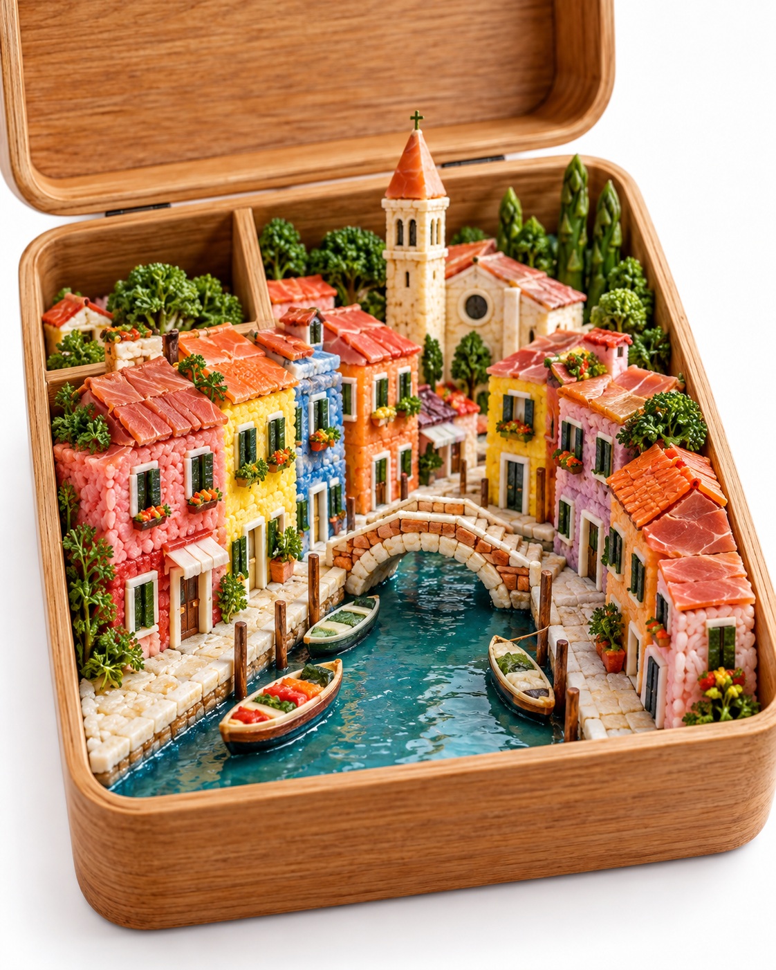 Edible Miniature Neighborhood in a Lunchbox output 4
