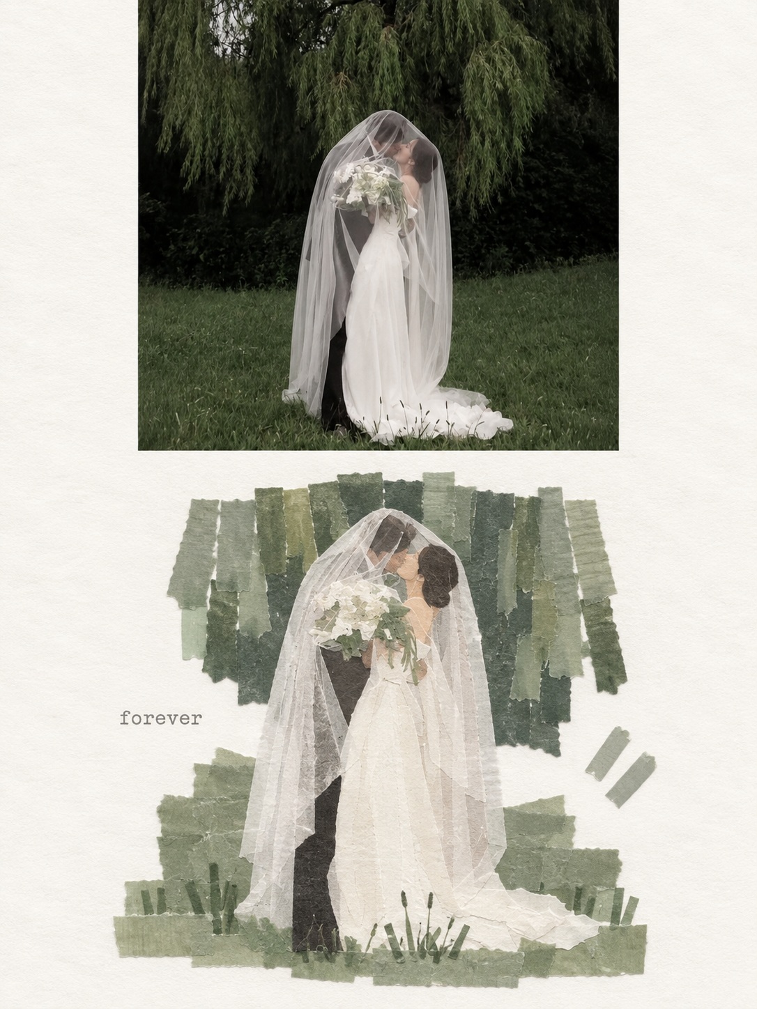 Photo to Washi-Tape Collage output 2