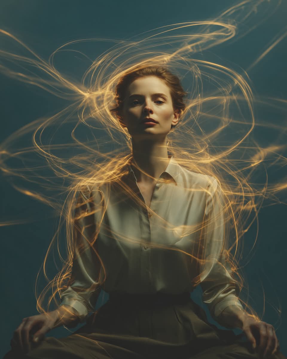 Cinematic Portrait with Radiant Energy output 5