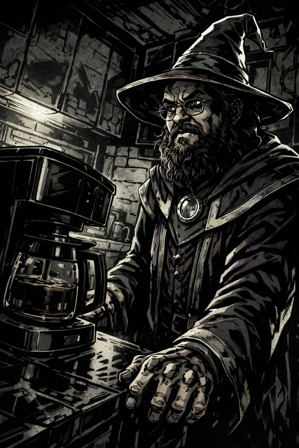 World of Darkness B&W style output 1