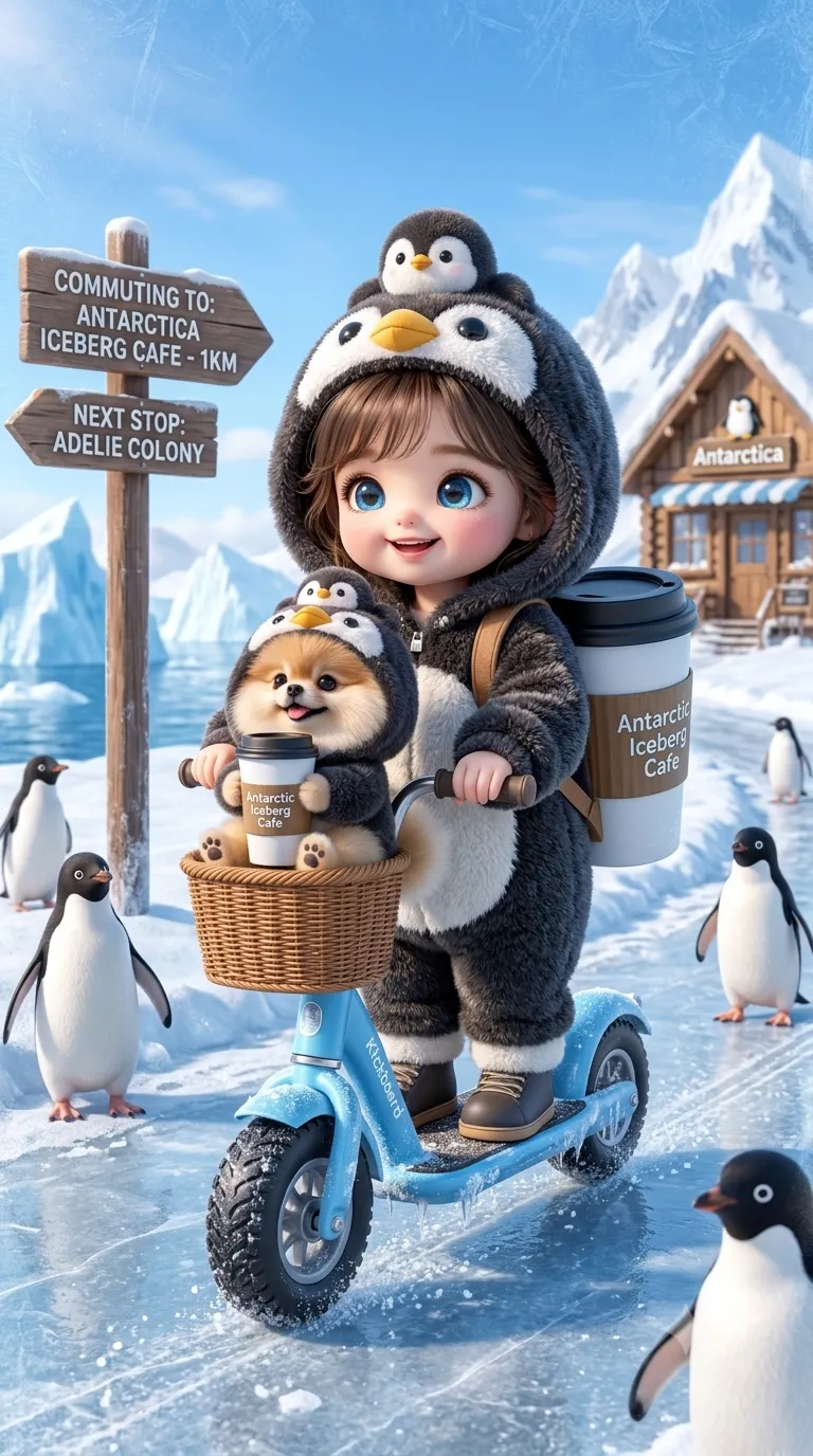 Chibi Commuter’s Antarctic Café Adventure output 3