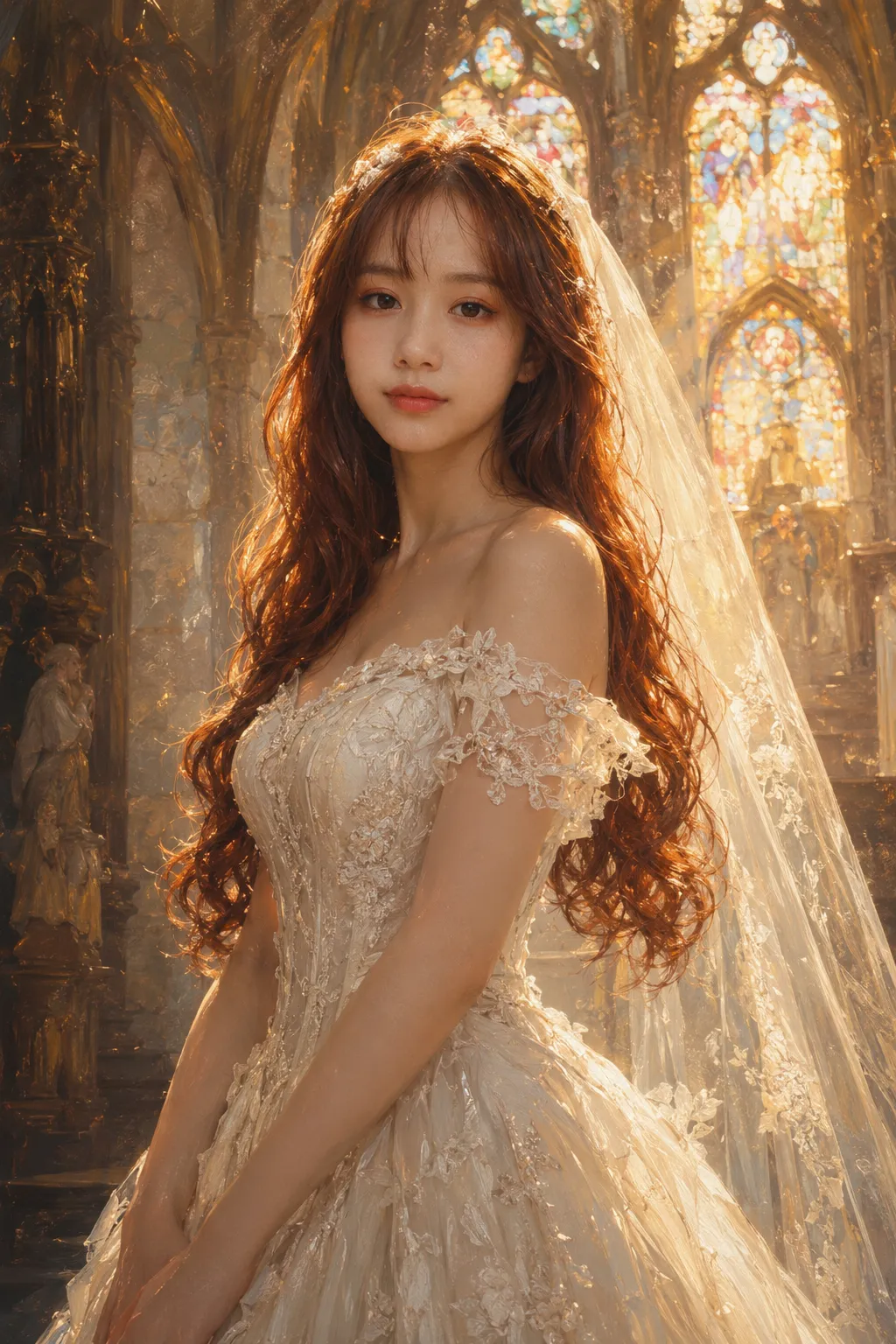 Renaissance Cathedral Bridal Portrait