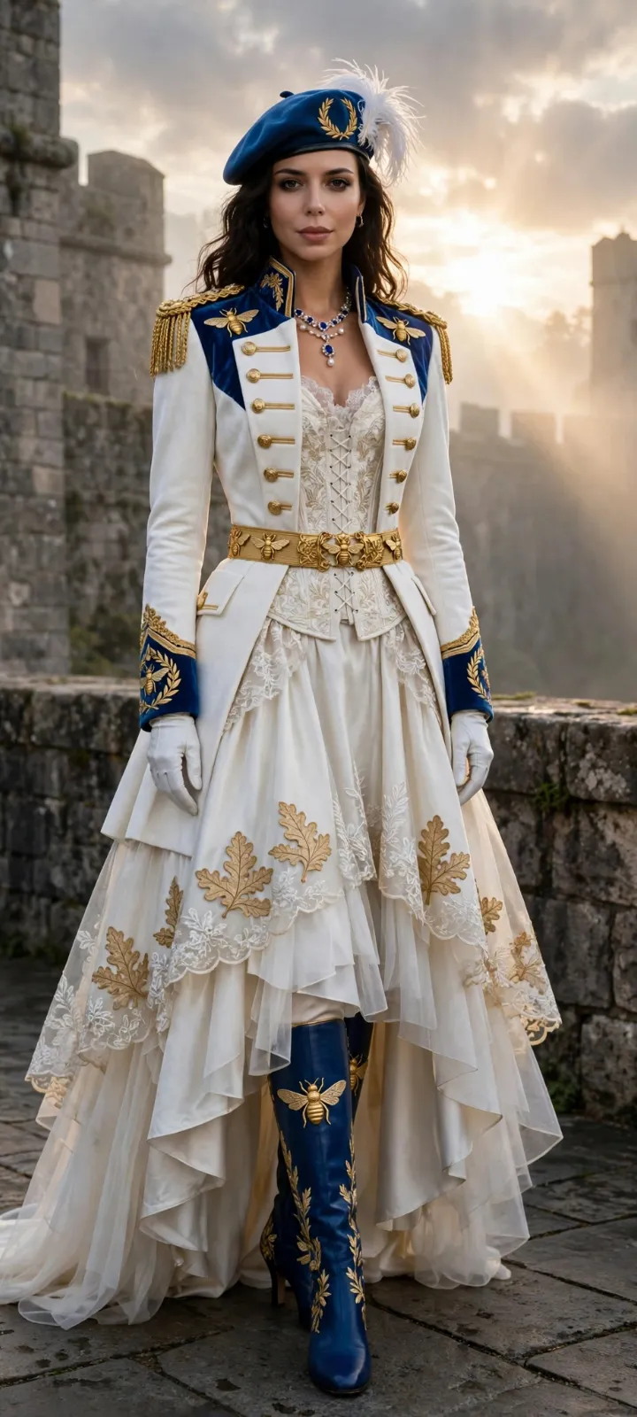 The Lady of the Blue Standard
