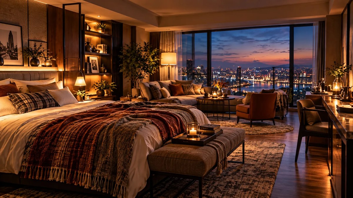 Personalized Hotel Room for a One-Night Stay