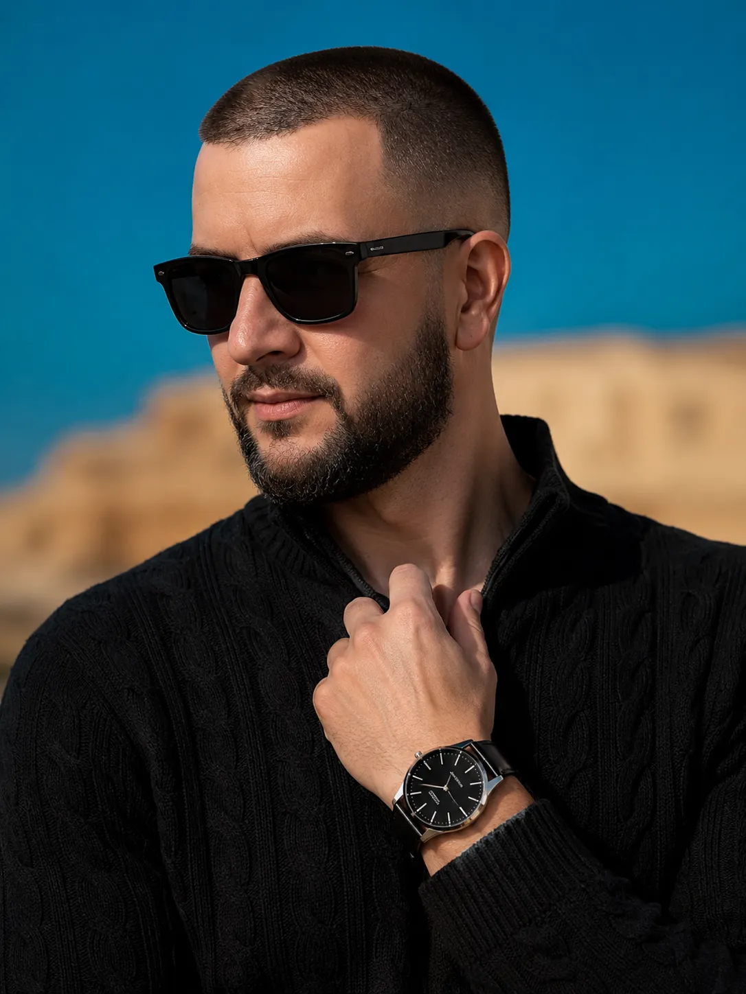 Luxury Fashion Editorial Portrait