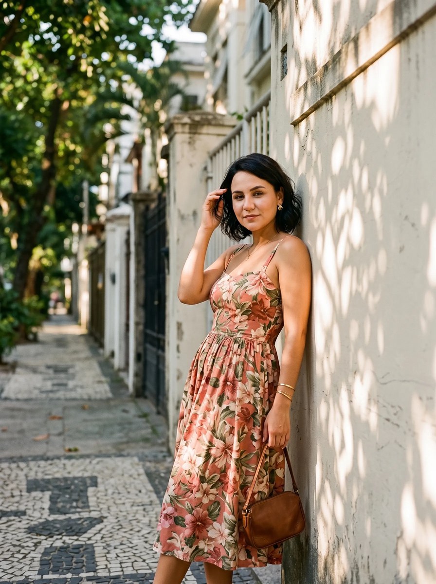 Rio de Janeiro Vintage Coastal Fashion Editorial