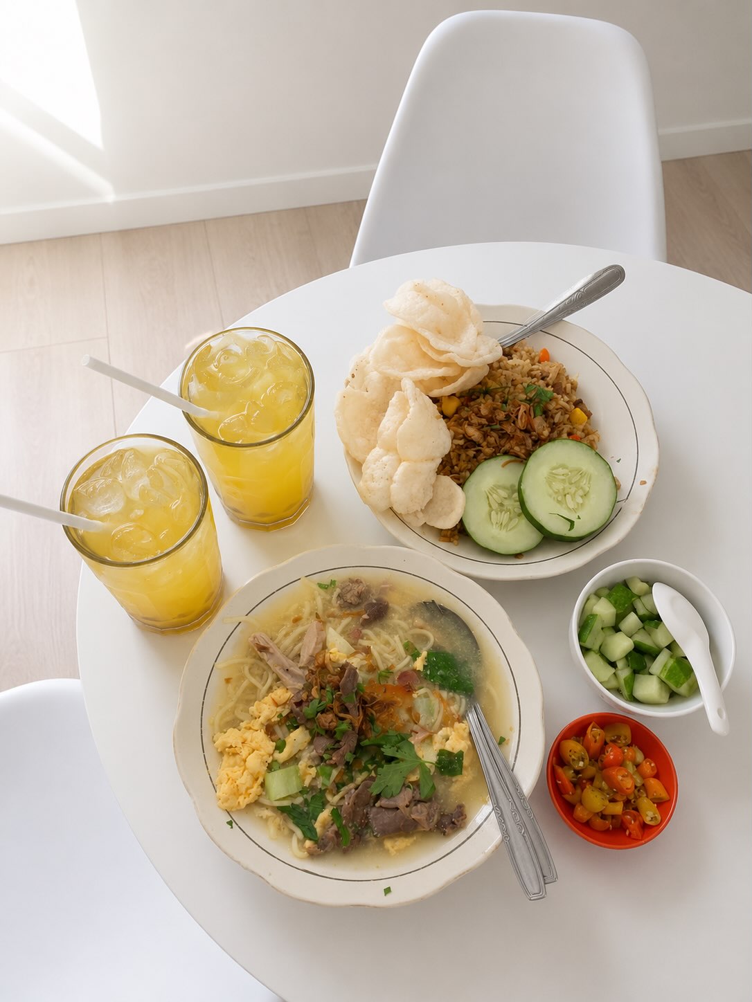 Enhance a Product Photo in a Home Café Setting