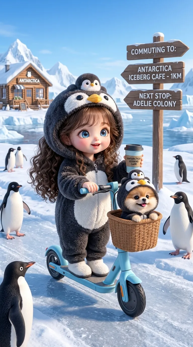 Chibi Commuter’s Antarctic Café Adventure output 13
