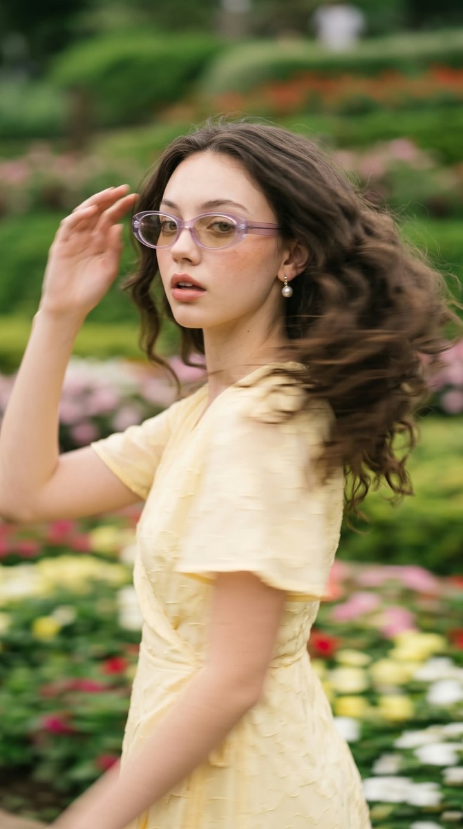 Flower Garden Fashion Portrait output 10