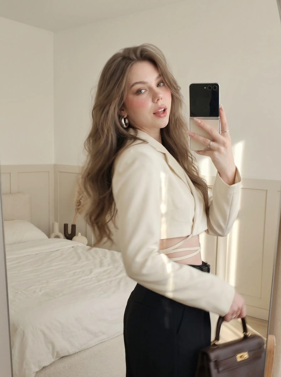 Quiet-Luxury Mirror Selfie output 18