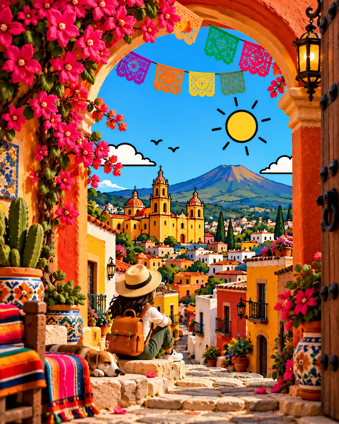Collectible Mixed-Media Destination Artwork