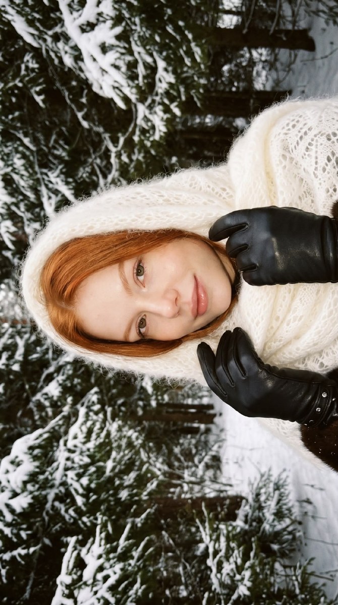 Photorealistic Winter Forest Portrait output 2