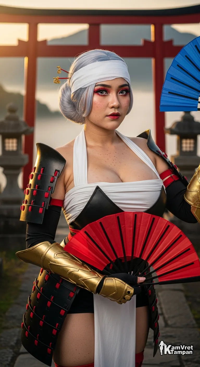 Hyper-Realistic Indonesian Warrior Portrait output 4