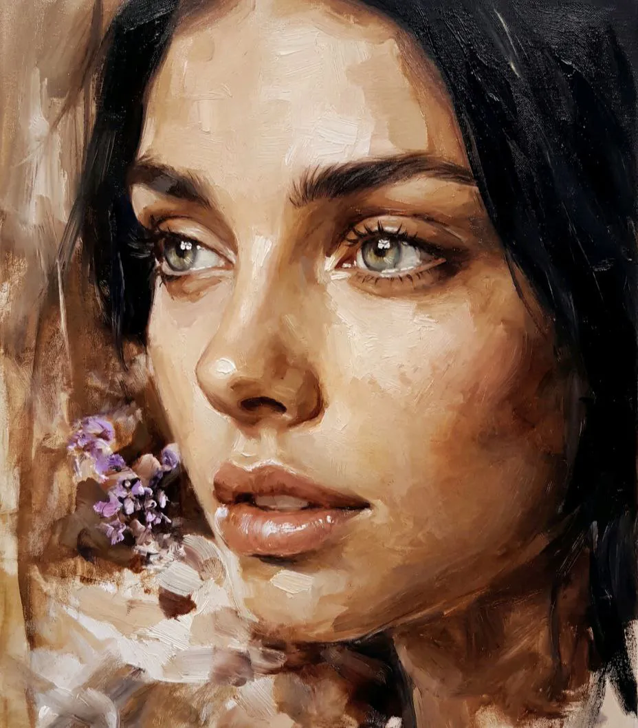 Oil-Painting Portrait Identity Replacement