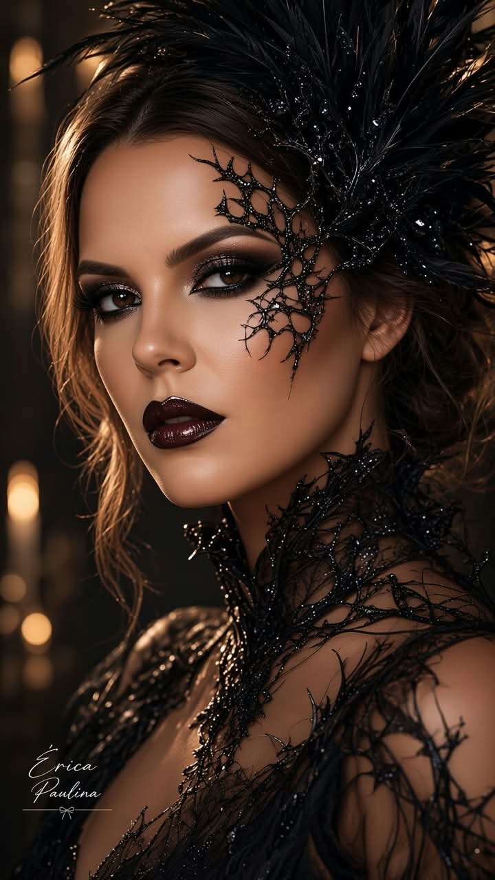 Gothic Queen Luxury Beauty Editorial output 2