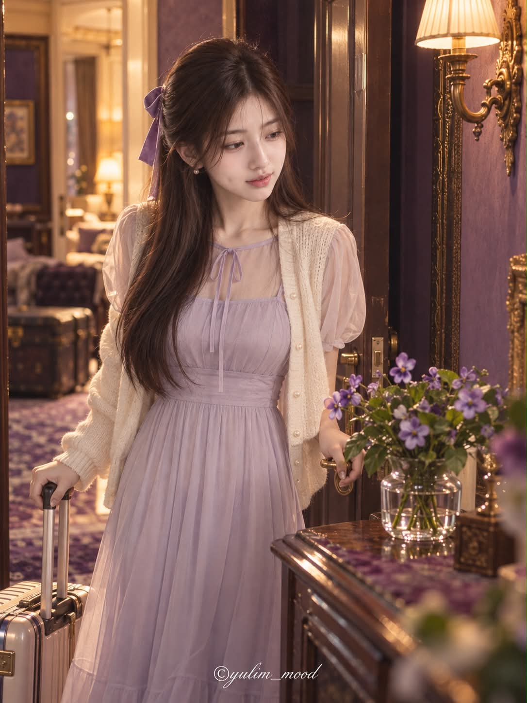 The Room Where Violets Dream — Arrival
