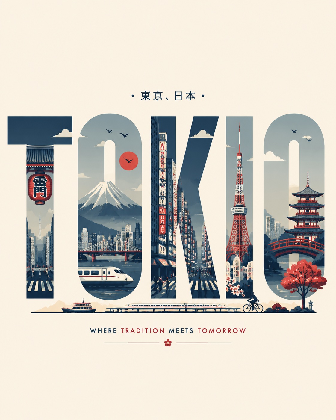 Typographic Travel Poster output 2