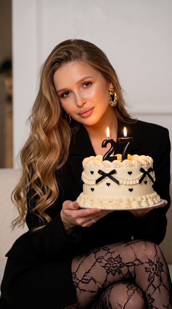 Luxury Editorial Birthday Portrait output 1