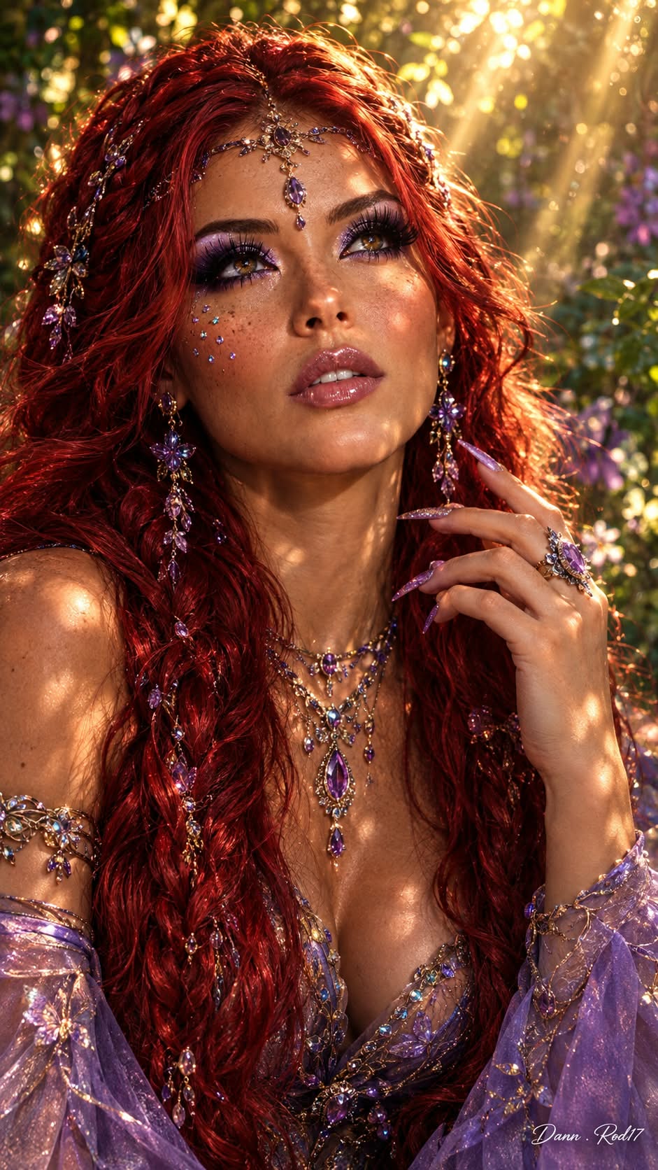 The Secret of a Dreamed World — Fantasy Fairy Portrait output 1