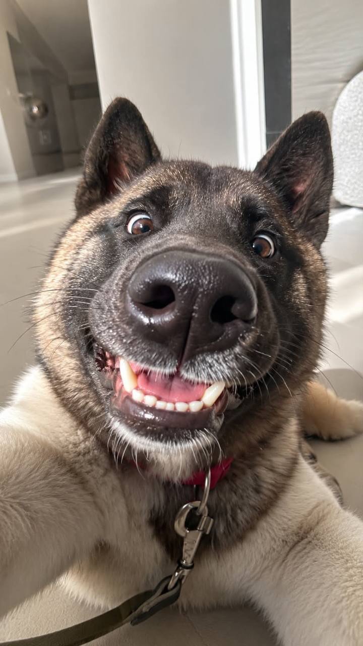 Comical Ultrawide Pet Selfie output 2