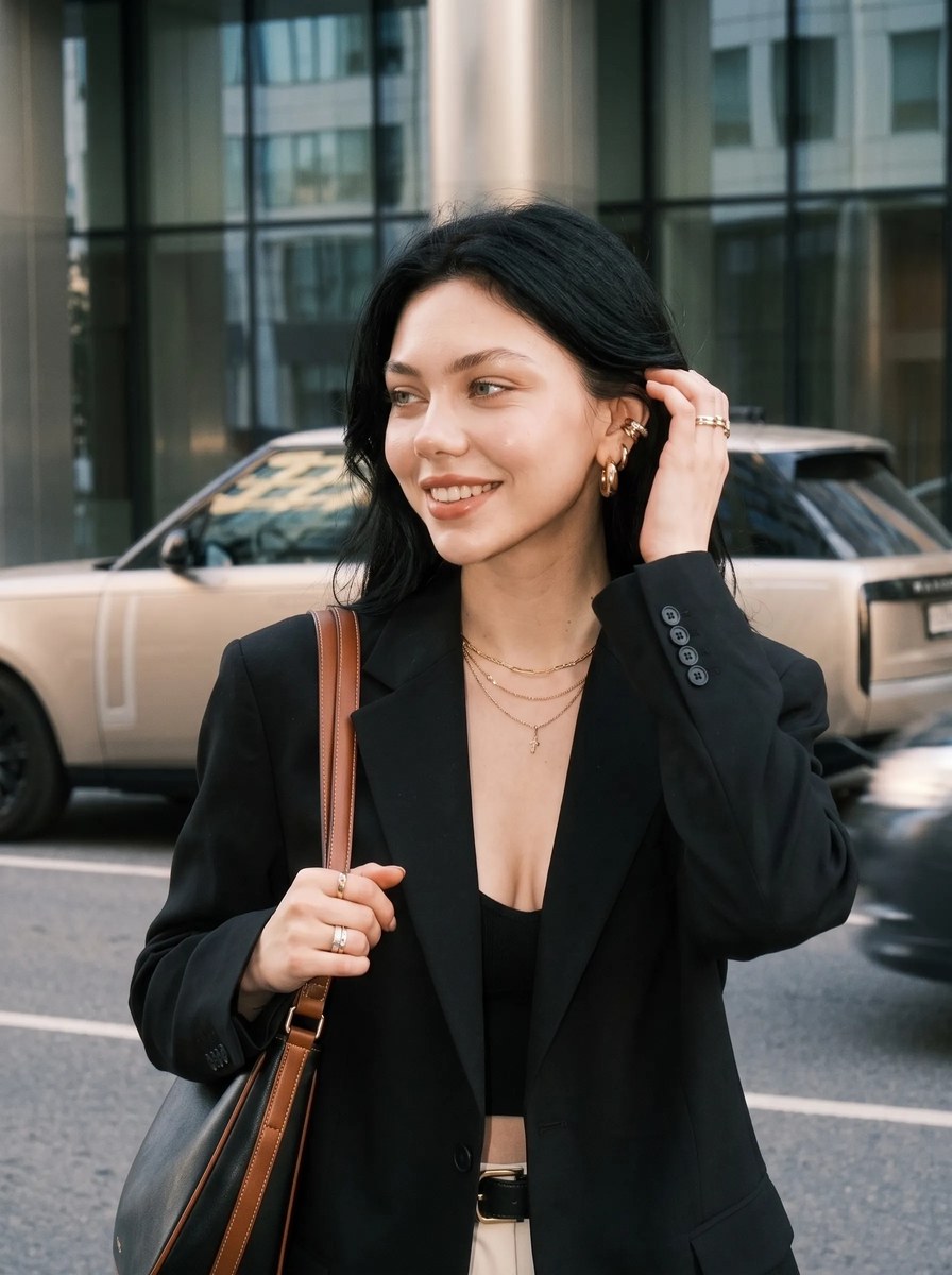 Luxury Street-Style Fashion Portrait output 16