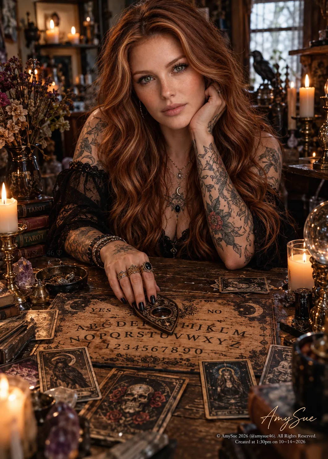 Gothic Divination Table DSLR Portrait output 1