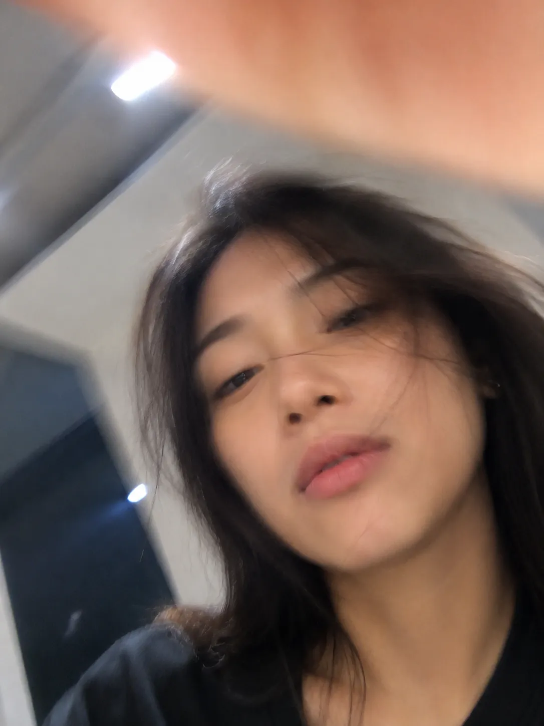 Accidental Casual Selfie Snapshot